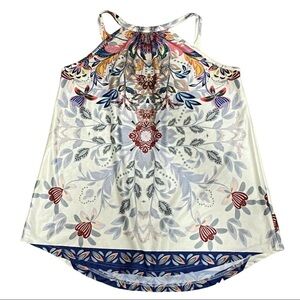 LOVEU DEAR High Neck Boho Top, Size S